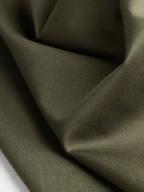 Midweight Organic Cotton Twill - Olive