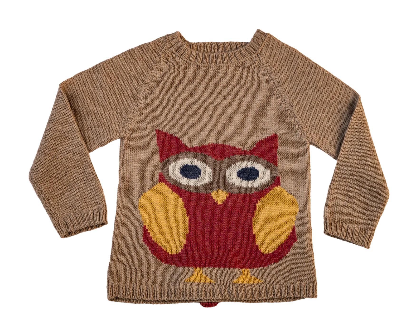 NW601 PEONY OWL SWEATER