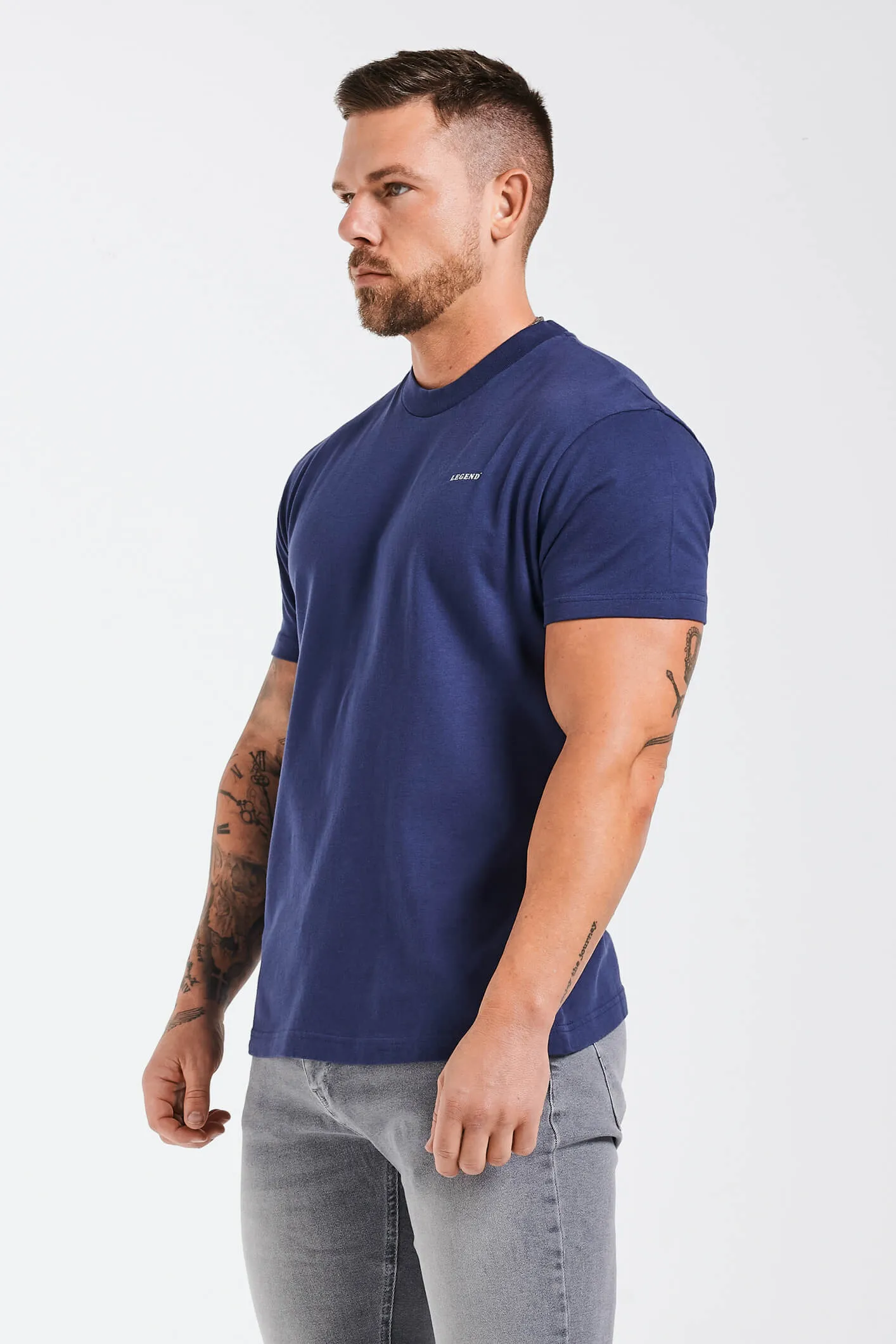 PREMIUM BASICS T-SHIRT - DARK NAVY