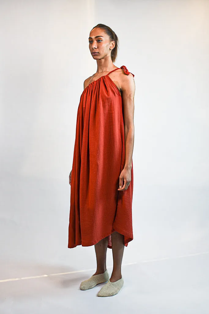 RED METIS DRESS