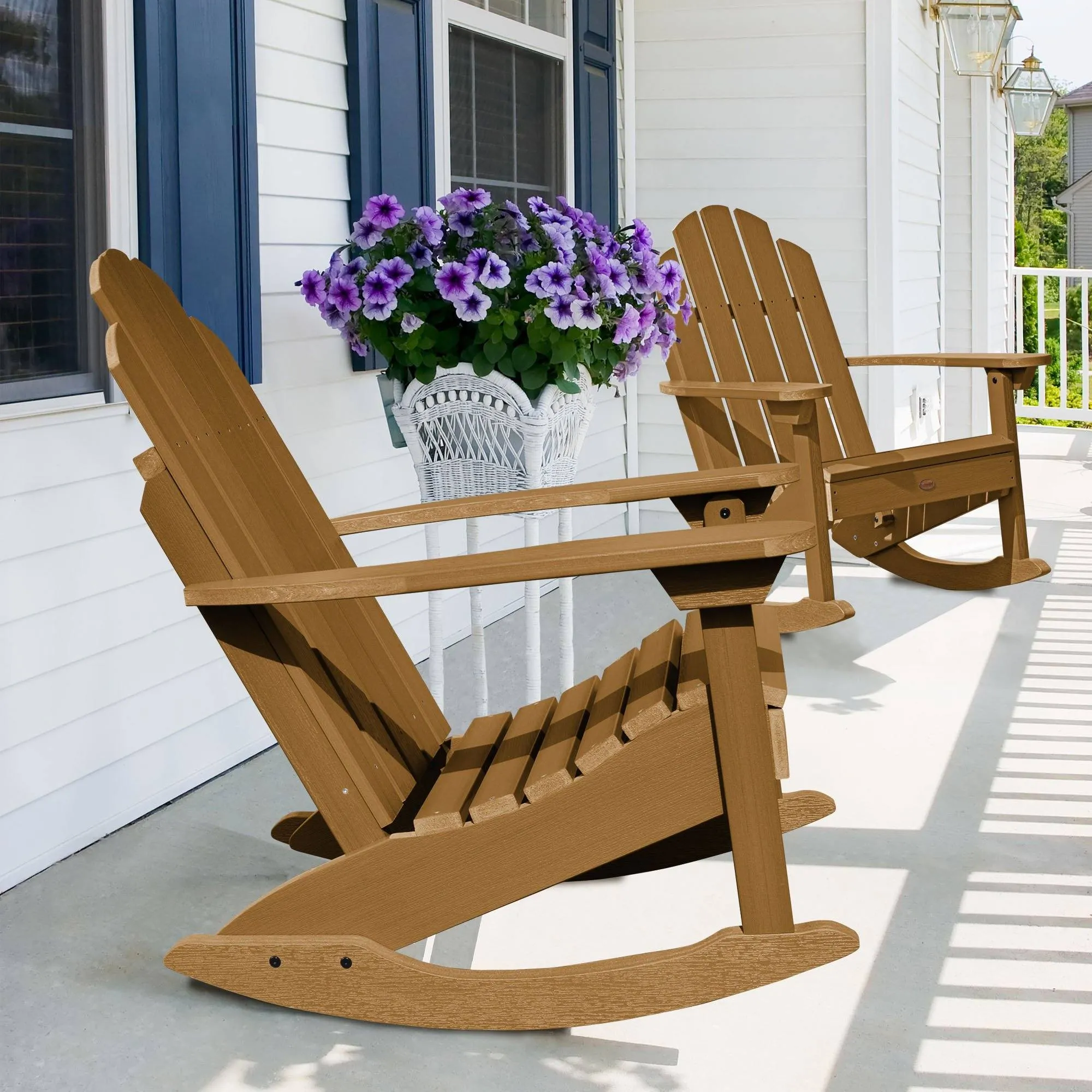 Refurbished Classic Westport Adirondack Rocking Chair