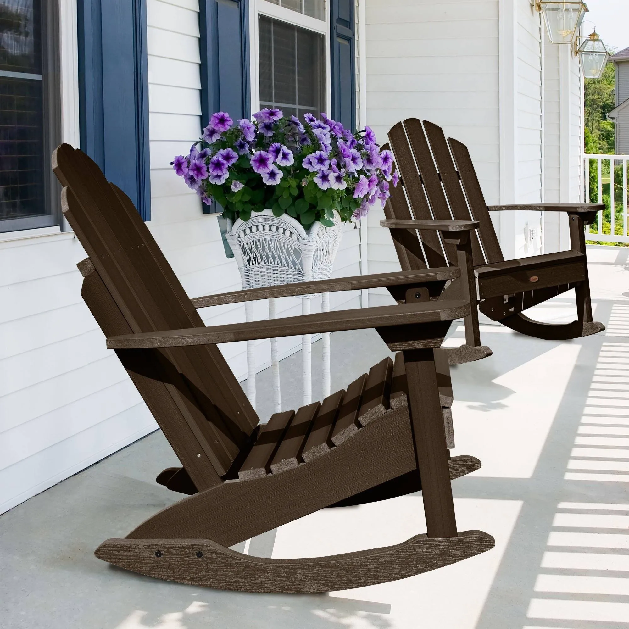 Refurbished Classic Westport Adirondack Rocking Chair