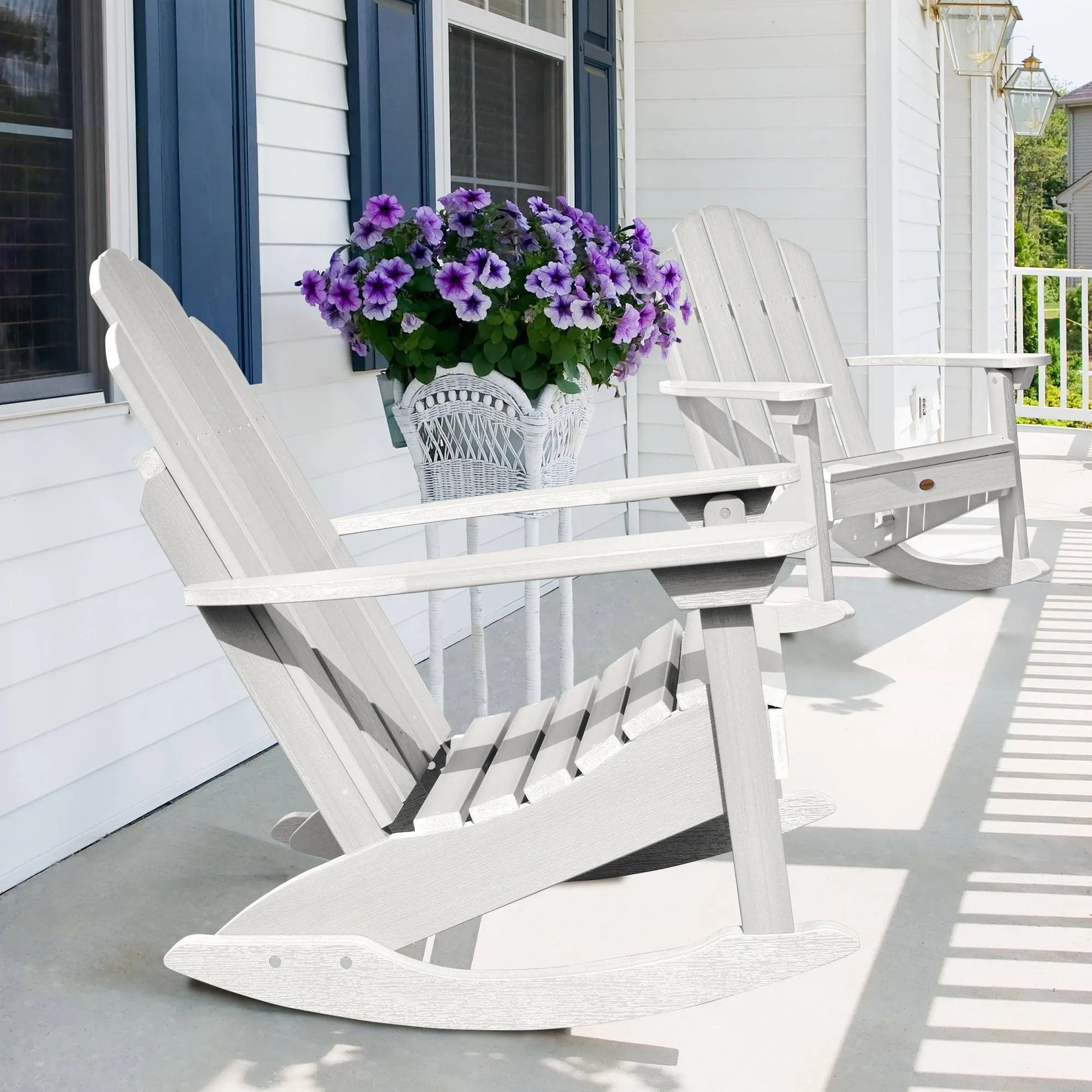 Refurbished Classic Westport Adirondack Rocking Chair