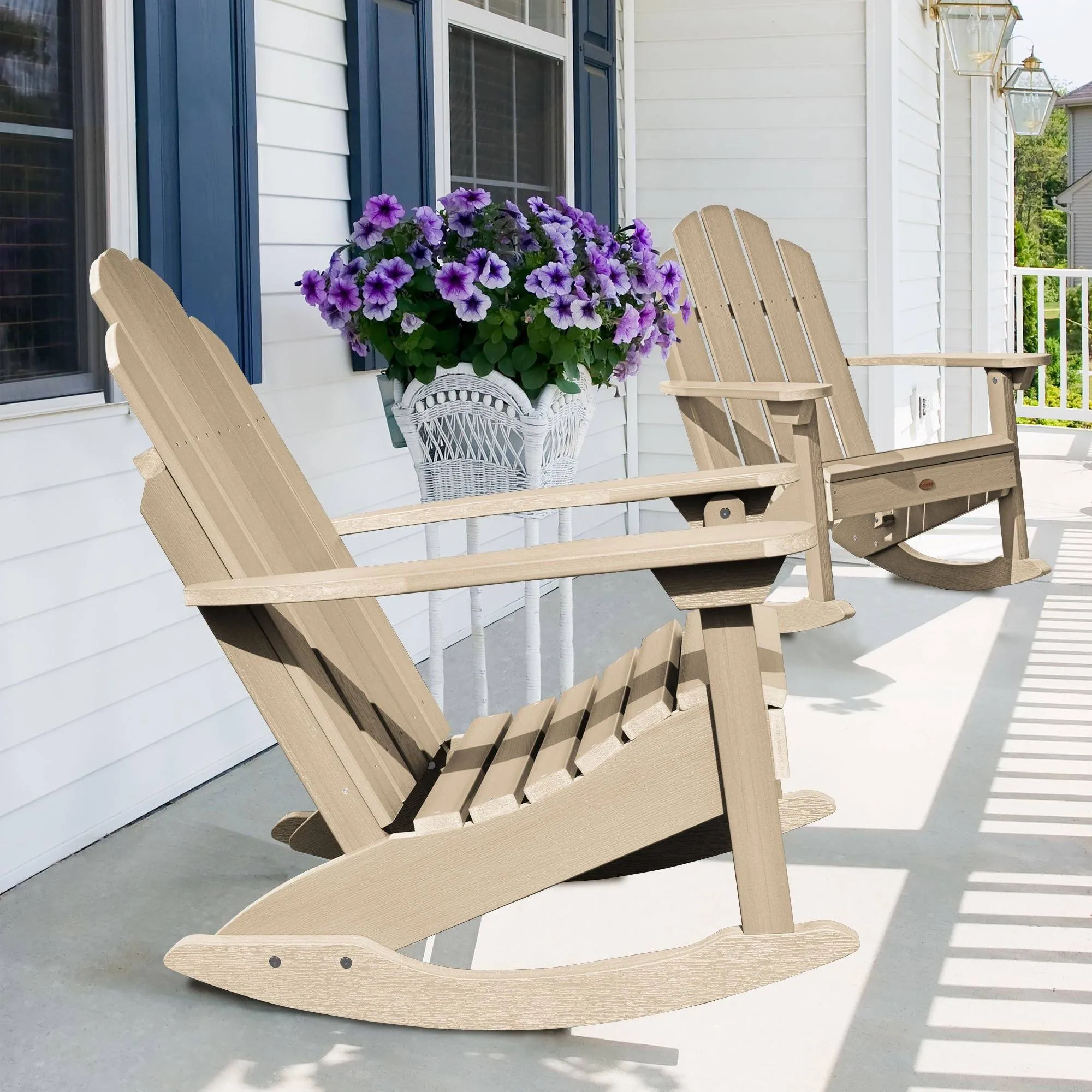 Refurbished Classic Westport Adirondack Rocking Chair