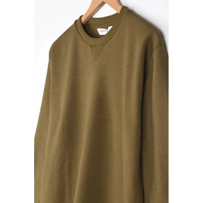 RS - Men 'Olive' Classic Terry Sweatshirt RS396