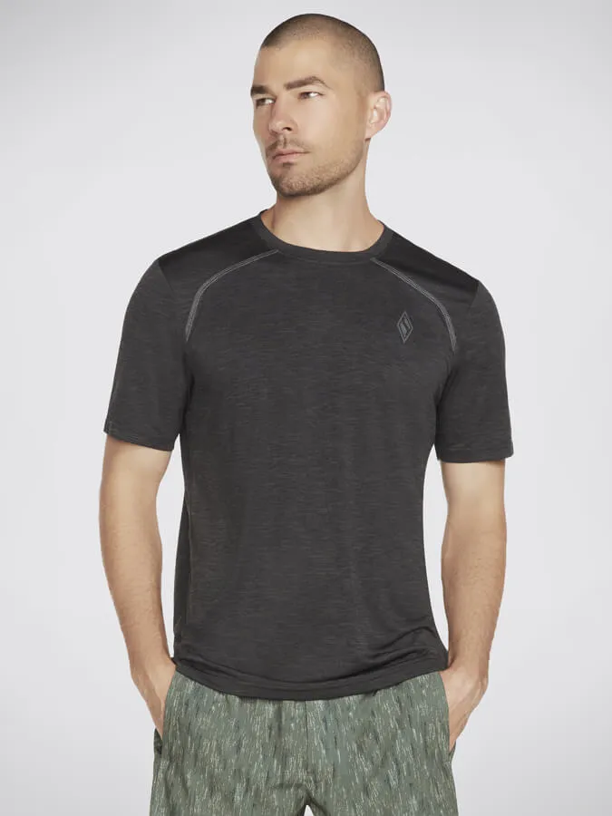 Skechers On the Road Men's Tee (M2TS209) - Black / Charcoal