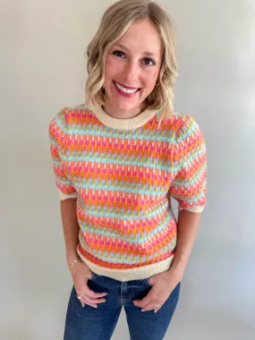 The Bishop Multi Sweater Top