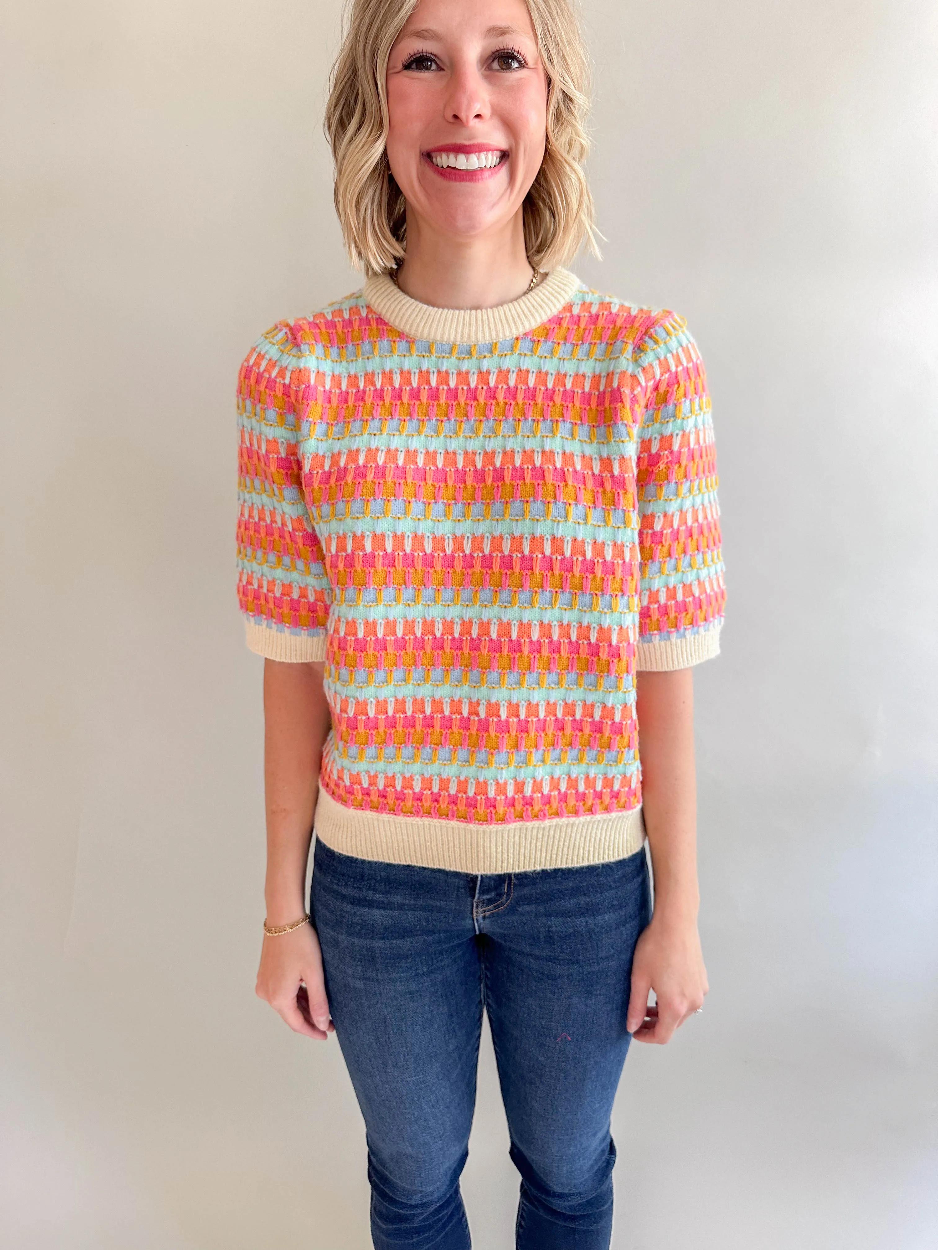 The Bishop Multi Sweater Top