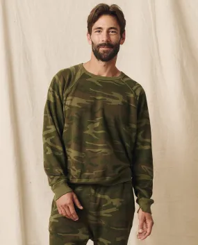 The Men's College Sweatshirt. -- Deep Woods Camo