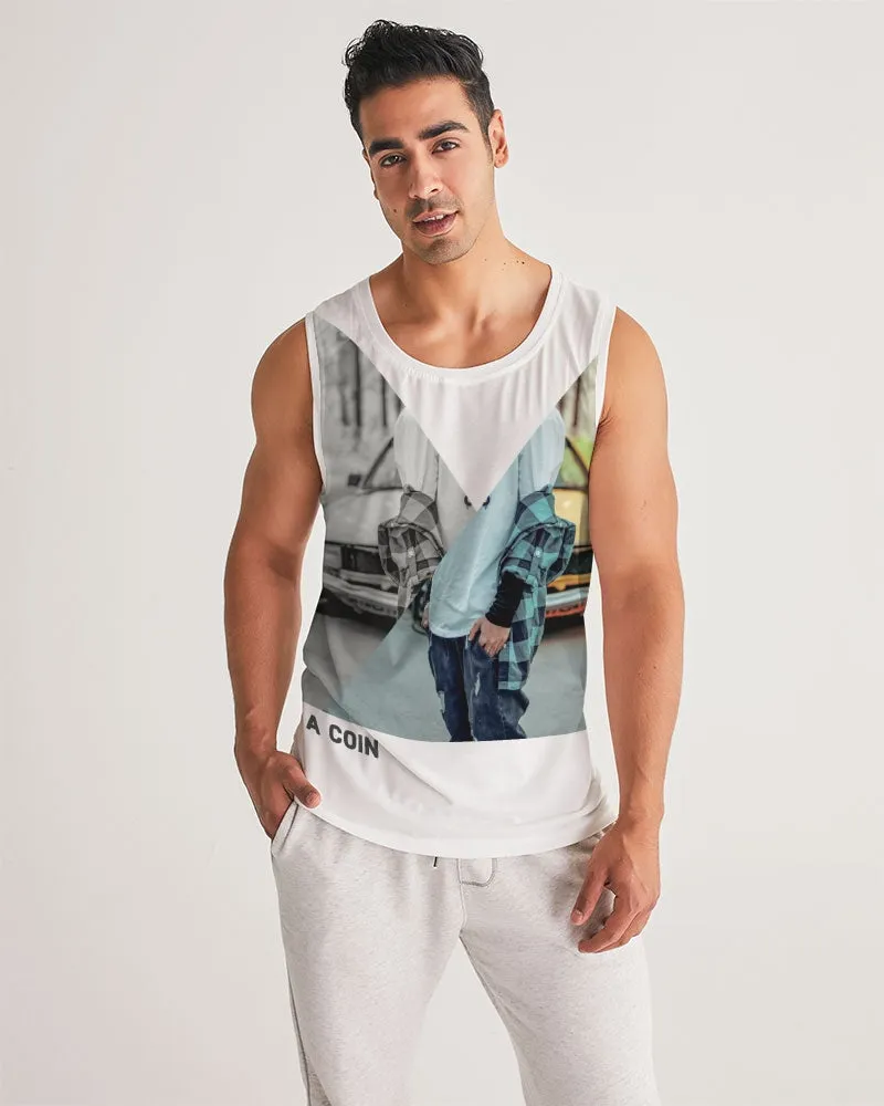 Two sides to a story Men's Sports Tank