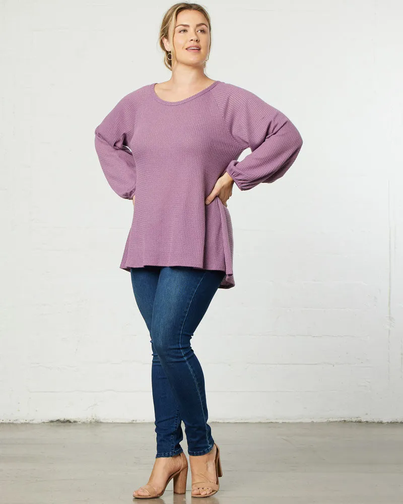 Whimsical Waffle Soft Knit Top - Sale!