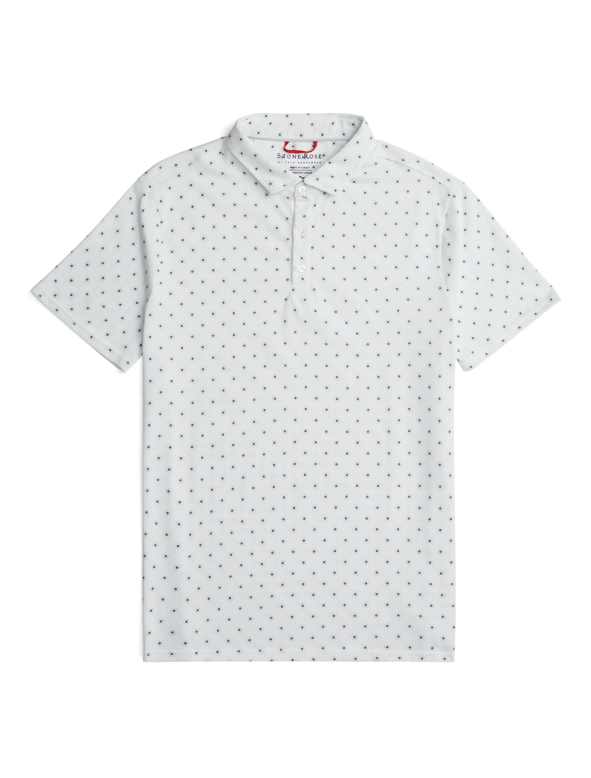 White Sun Short Sleeve Polo