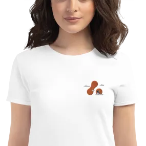 Women's Embroidered Adaptavist Cloud Design T-Shirt CB1