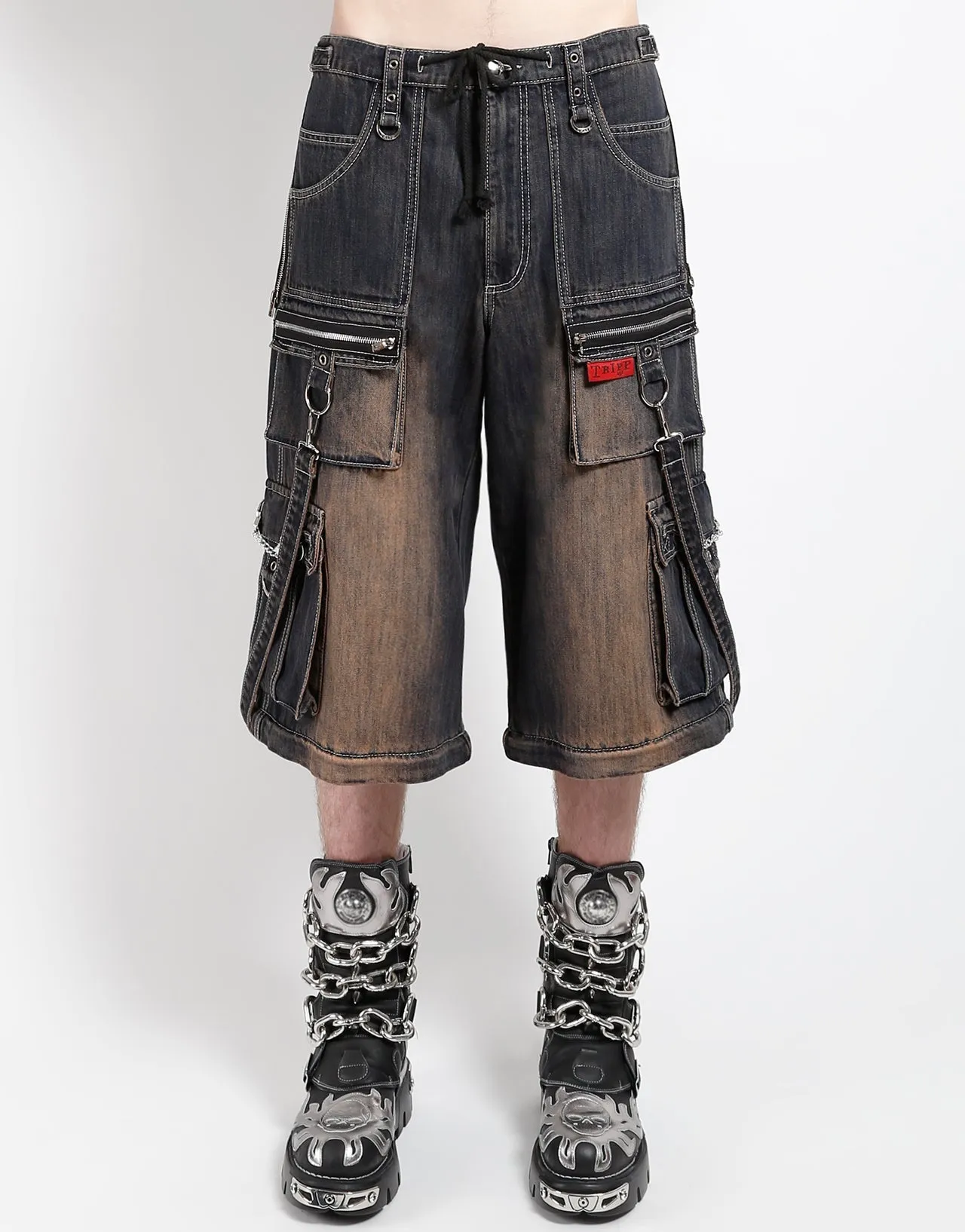 ZIP LOCK PANT DIRTY WASH BLUE DENIM